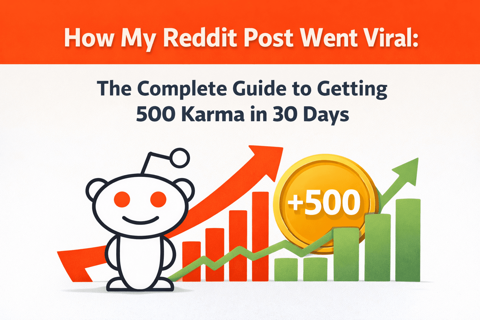 How My Reddit Post Went Viral: The Complete Guide to Getting 500 Karma in 30 Days